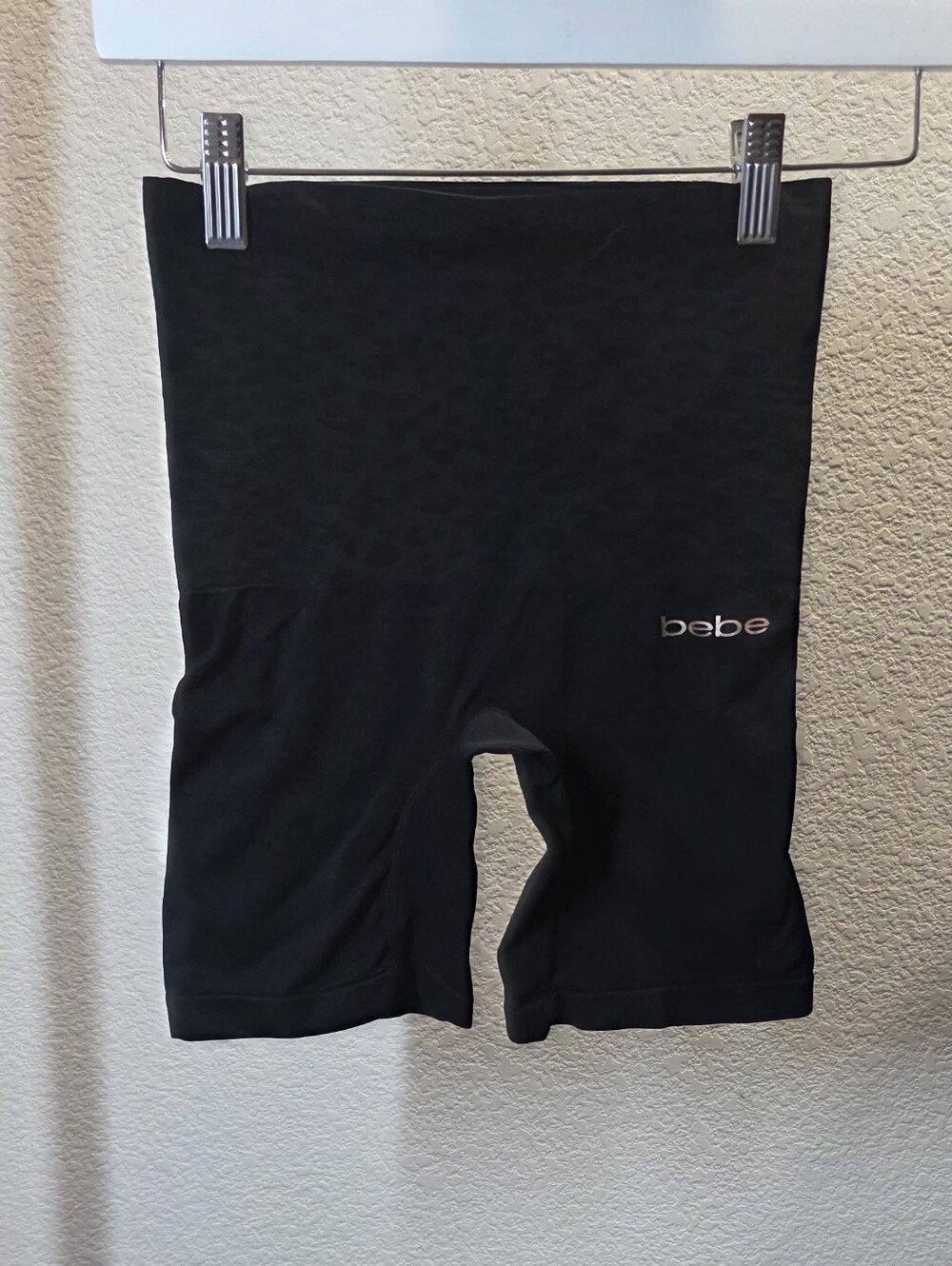 bebe Black Sculpting Bike Shorts Size S